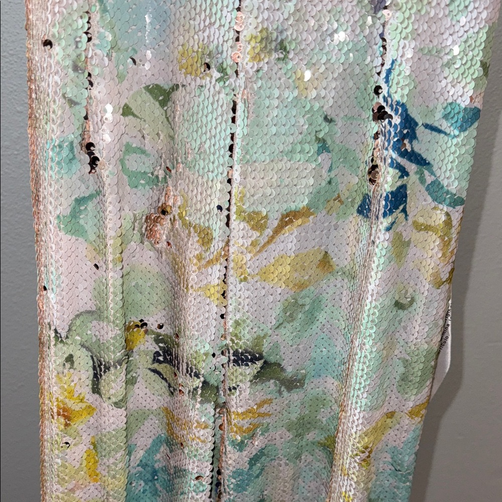 Dress the Population Multicolor Sequin Jumpsuit - Picture 9 of 10